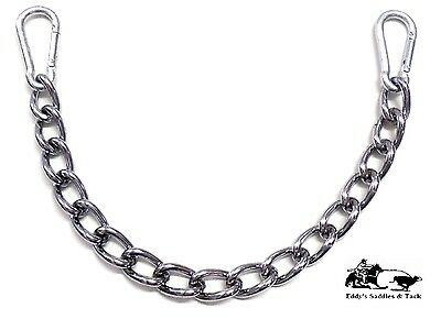 Easy Clip Curb Chain W/clips 12-1/2" X 3.5mm Chromed Steel New Free Shipping