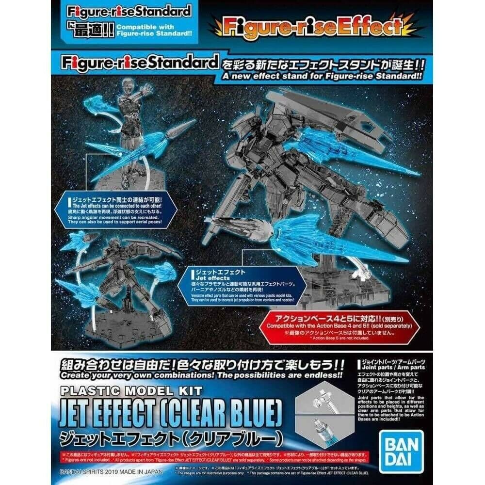 Bandai Jet Effect (Clear Blue) Plastic Model Kit 5058104