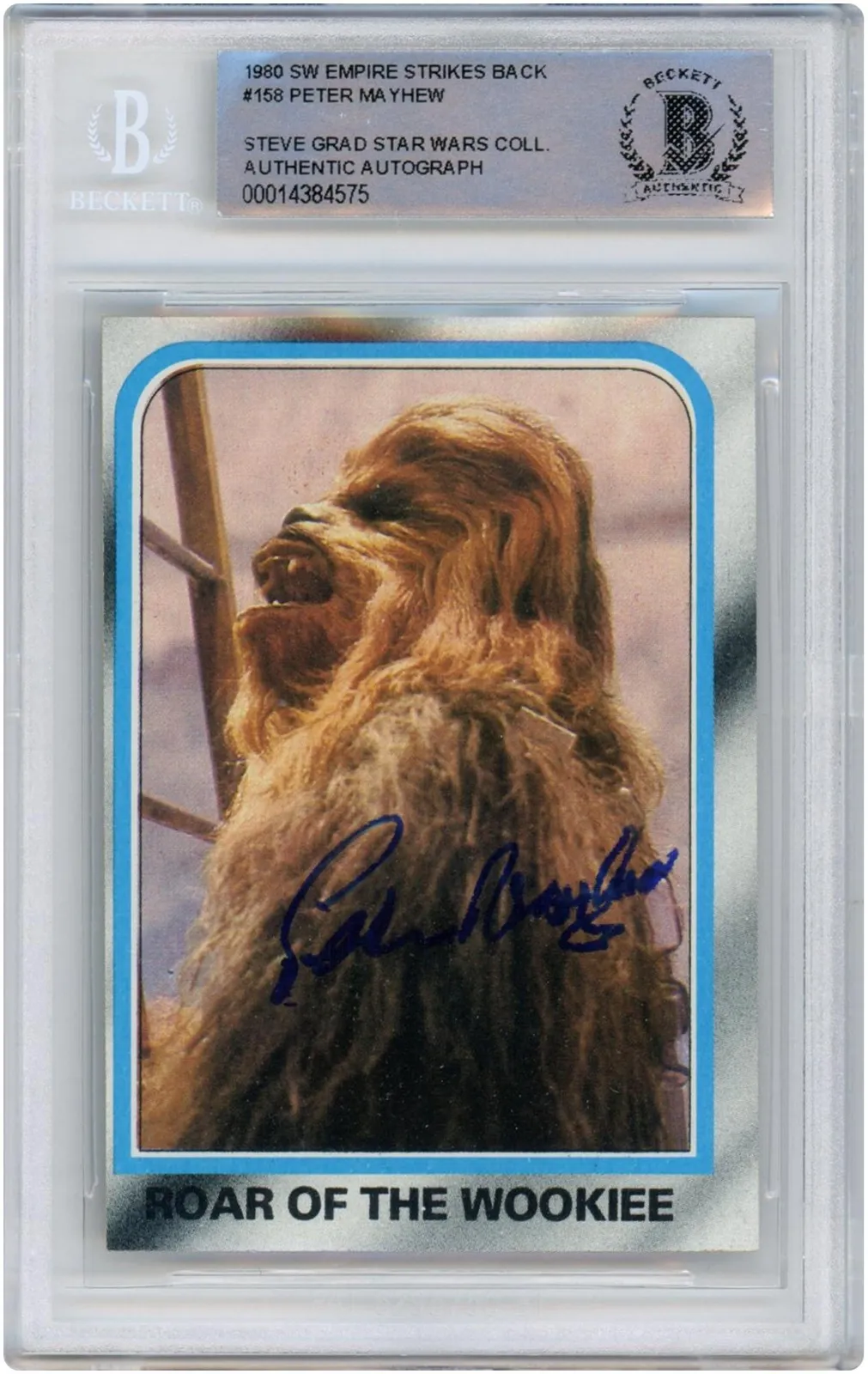 Peter Mayhew Star Wars Trading Card Item#12304772