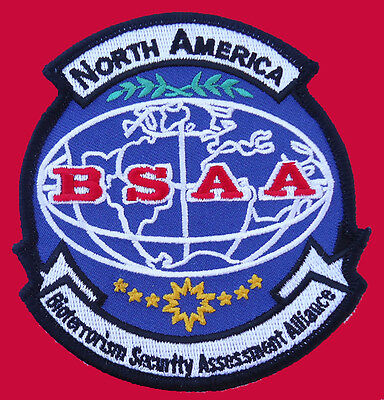 RESIDENT EVIL North America BSAA LOGO IRON ON PATCH BY MILTACUSA