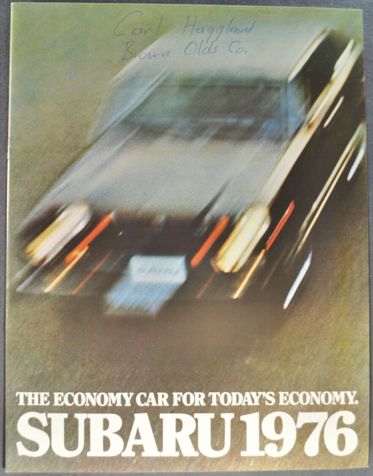 1976 Subaru Catalog Brochure GF DL Sedan Hardtop Coupe Wagon Excellent Original