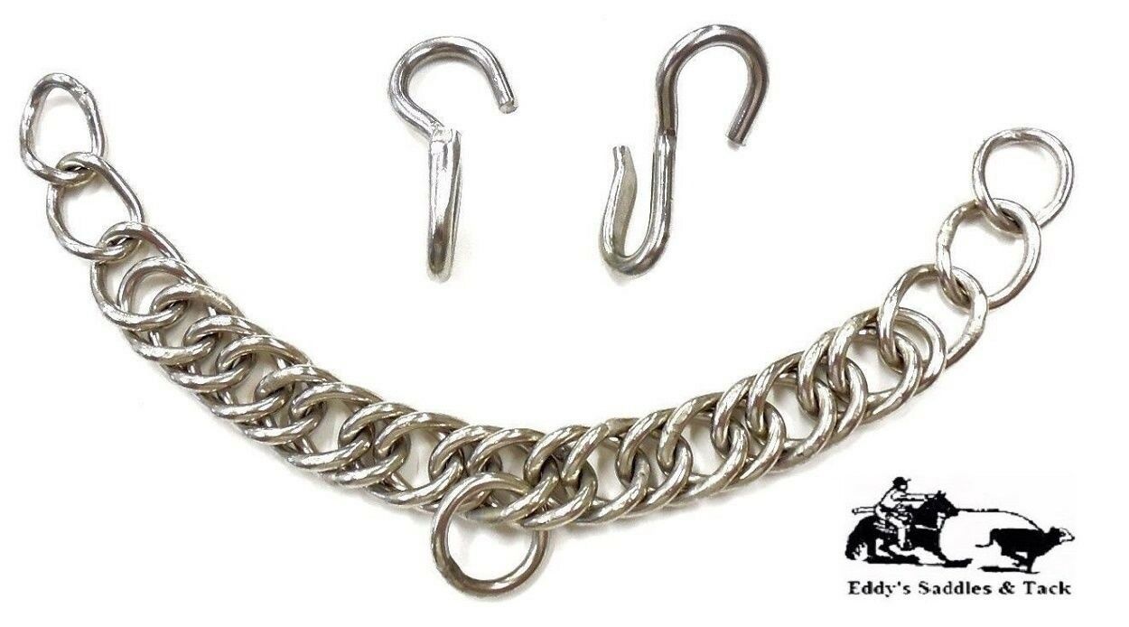 English Style Hook Curb Chain W/hooks Stainless Steel New Free Shipping
