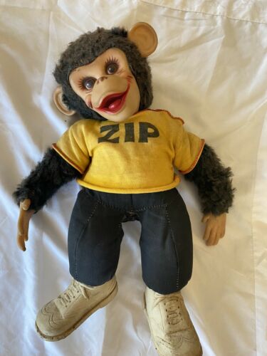 Vintage Zip Monkey And Vintage Monkey Pair