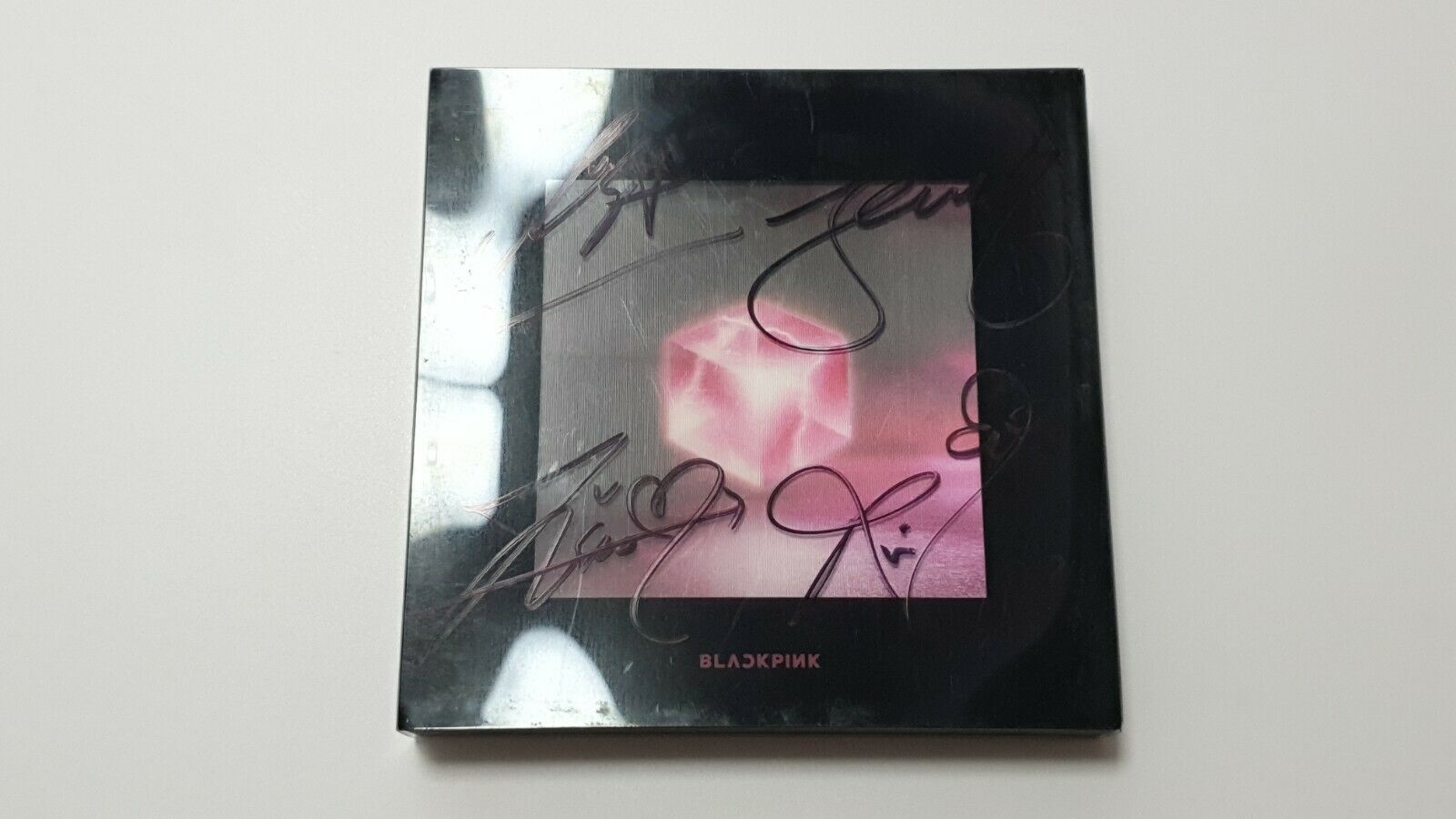 Blackpink Square Up All member Signed CD, AUTOGARPH
