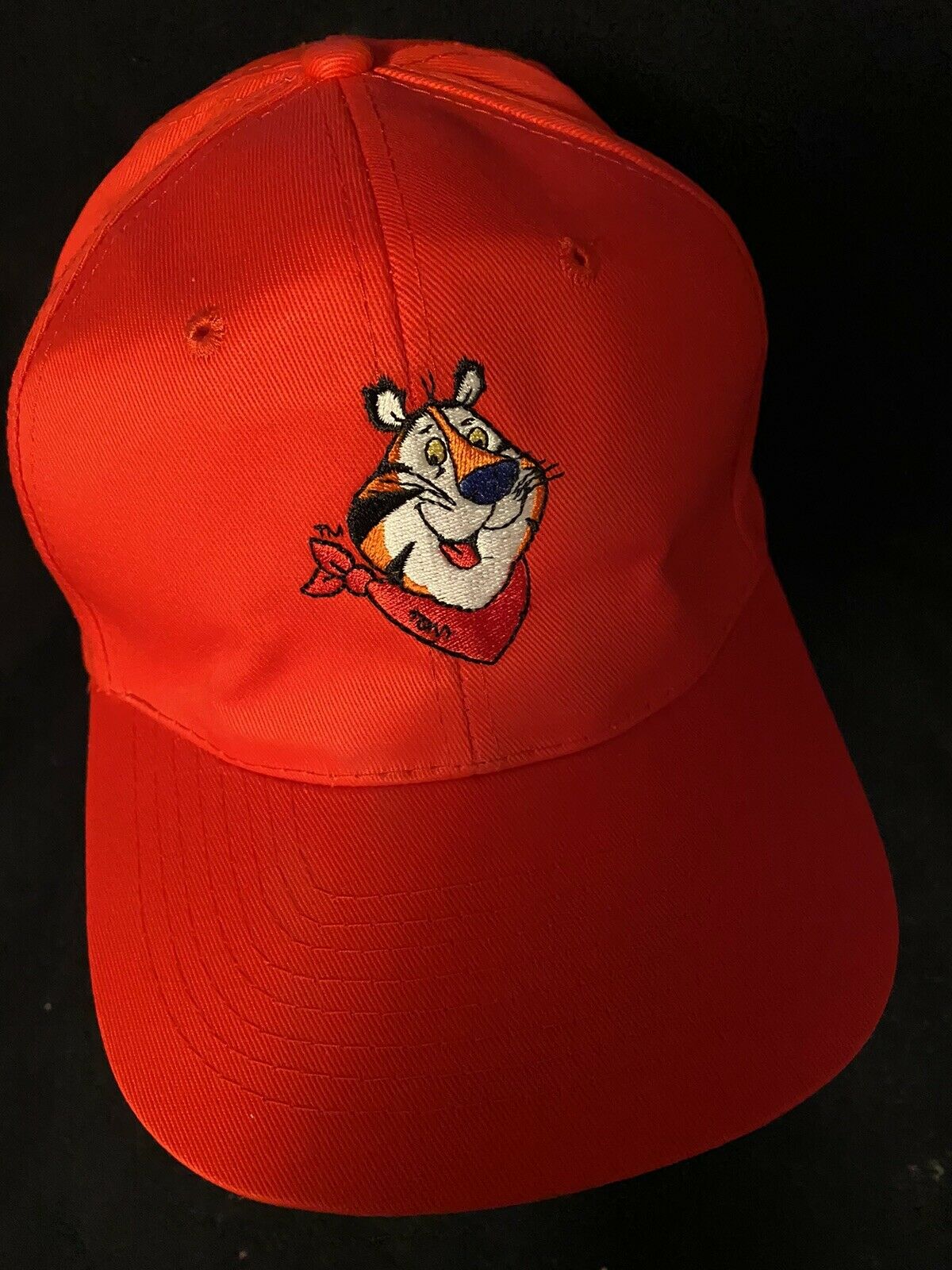 Rare New Vintage (1993) Red Kellogg's Tony The Tiger Frosted Flakes Baseball Cap