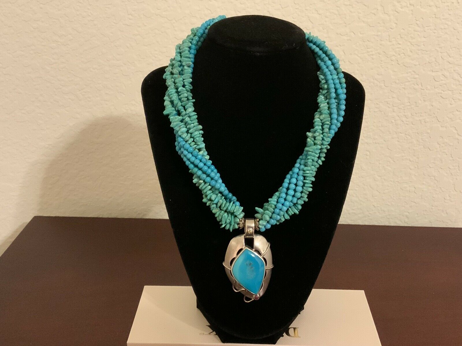 Turquoise Strand Necklace