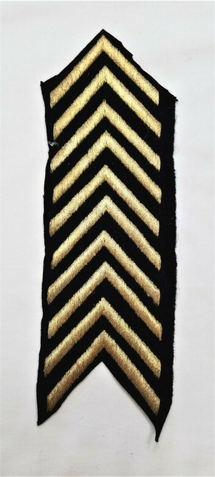 World War I US Navy Service Overseas and Wound Chevrons - Strip of 10