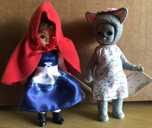 Madame Alexander Happy Meal Dolls Red Riding Hood And “Wendy” As Big Bad Wolf