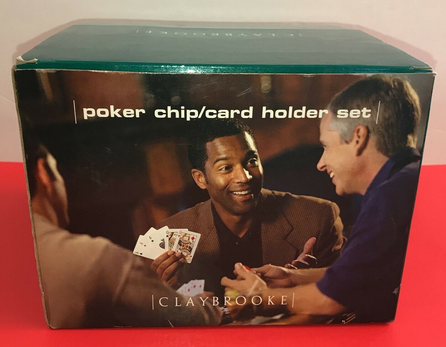 Claybrooke Poker Chip and Card Holder Set