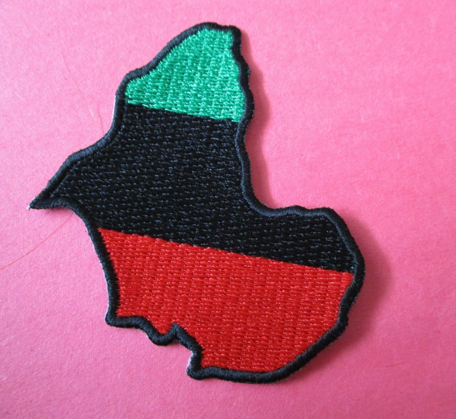 Africa (Shape of Country) - New Iron-On Patch #2