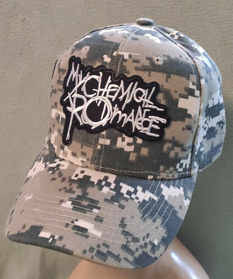 My Chemical Romance ACU Camouflage Baseball Cap Hat Adjustable Camo Hat
