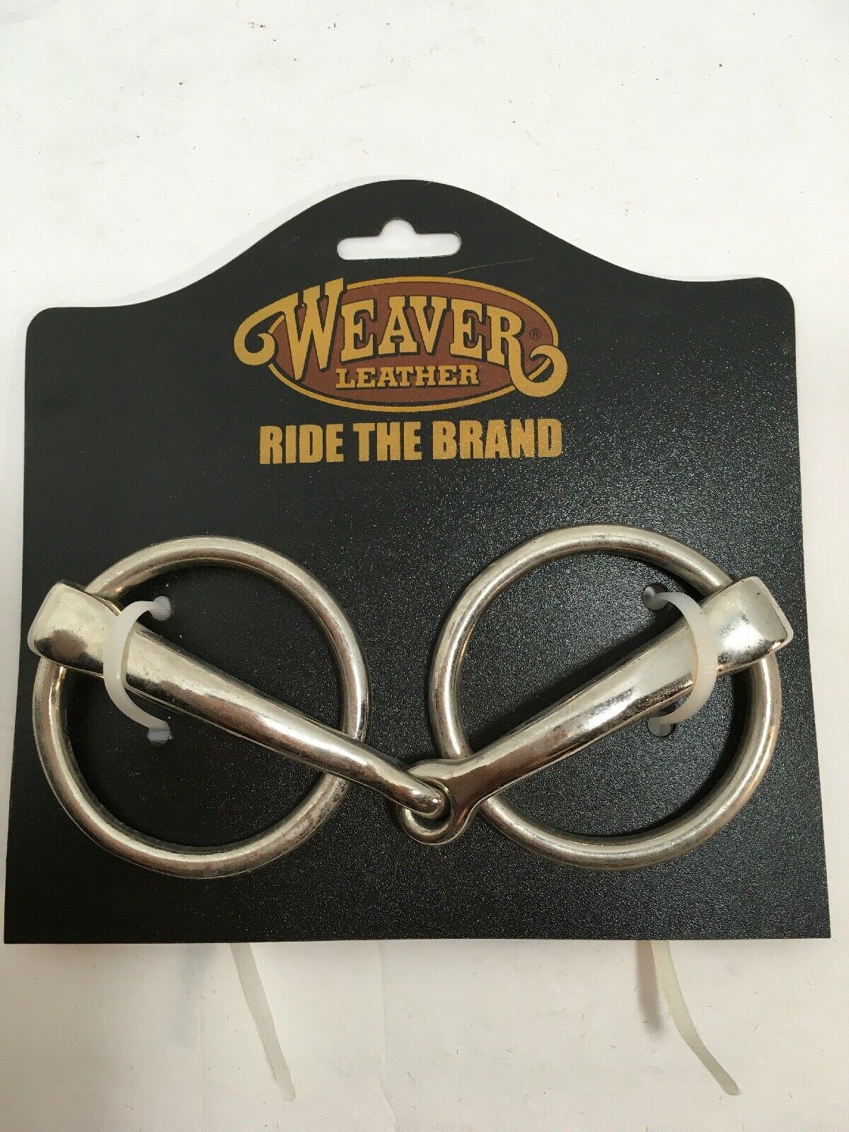 Weaver O-ring Snaffle Bit 5.25" Bar 2.25" Rings English Horse Equestrian Tack