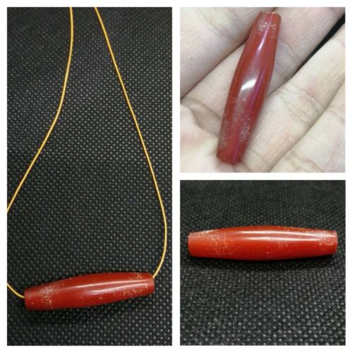 A beautiful 900 years old Pre Ankor carnelian beads necklace from Combodia
