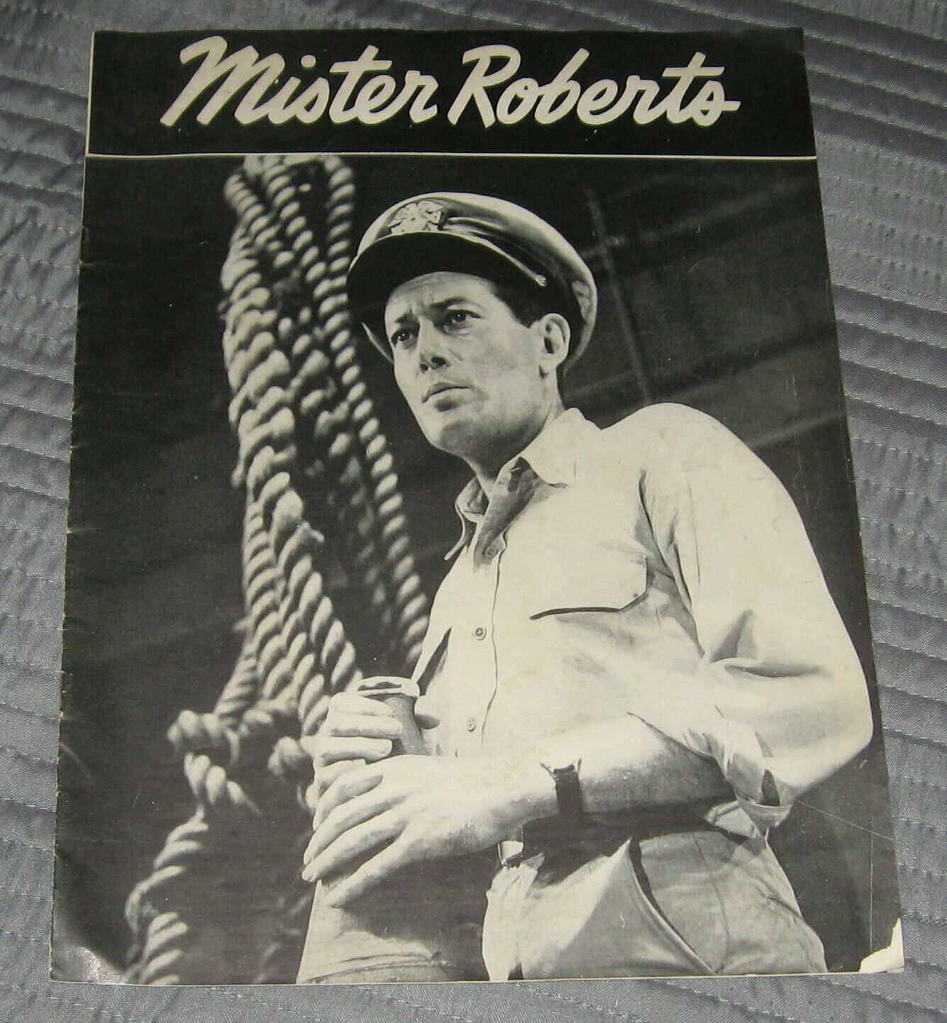 Mister Roberts Theater Play Program: Tod Andrews, New York Company