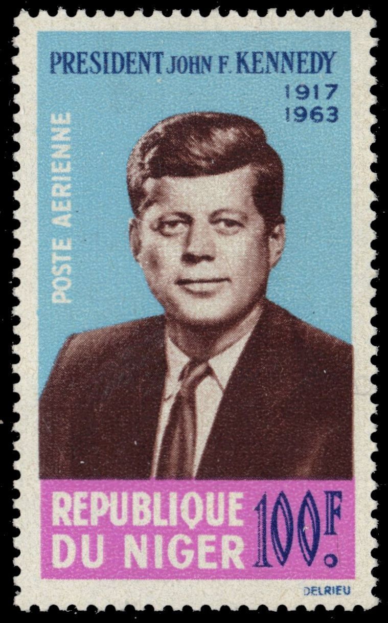 NIGER C44 (Mi78) - President John F. Kennedy Memorial (pb10970)