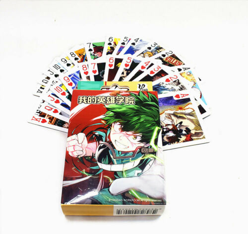 My Hero Academia Playing Cards Deck Poker New in Box