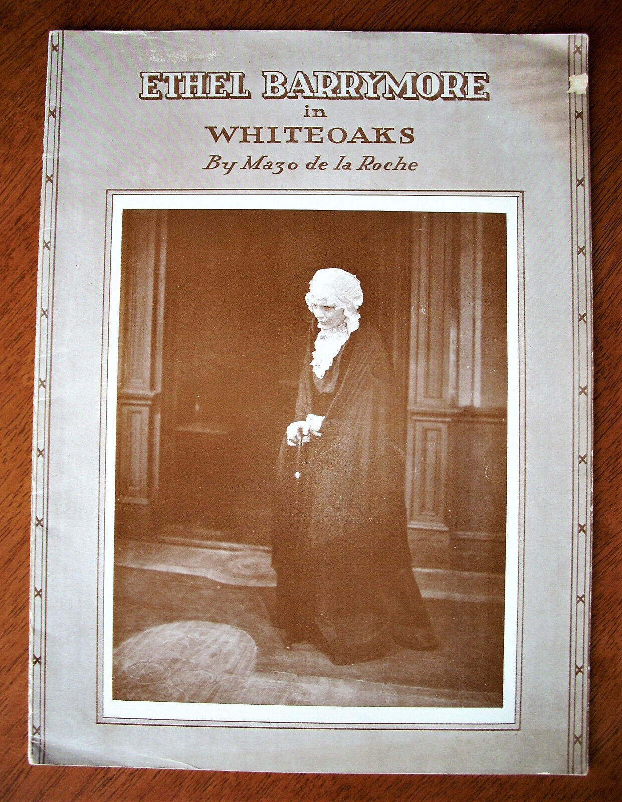 Whiteoaks With Ethel Barrymore (1938, Souvenir Program)