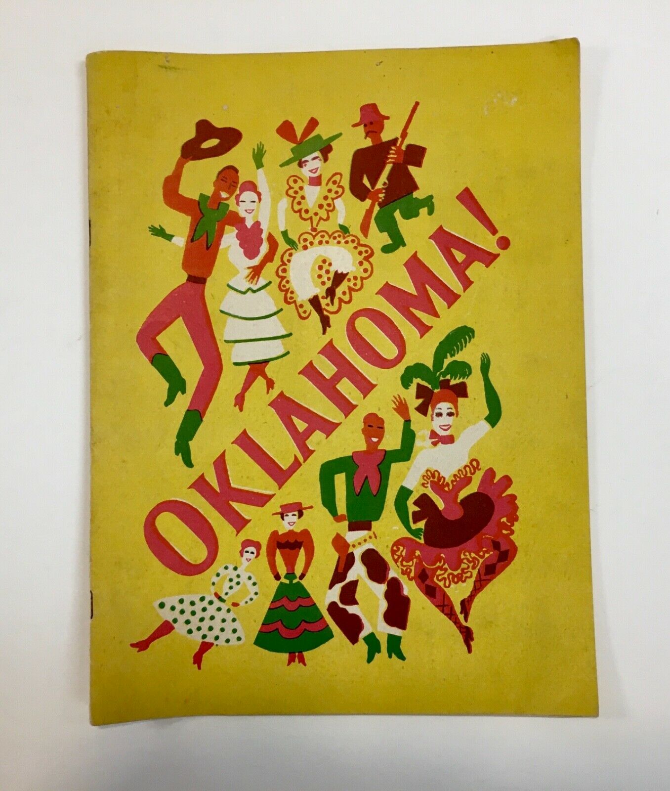 Vintage 1944 Oklahoma Pulitzer Prize Award Souvenir Book “rogers & Hammerstein”