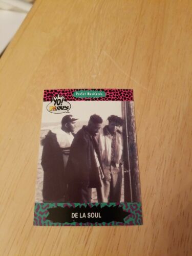 Trading card YO MTV RAPS  Rap Music Hip Hop  Collectible De La Soul 3 Feet High