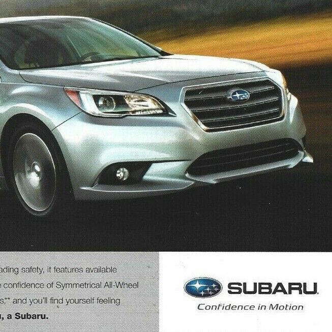 2015 Subaru Legacy Print Ad, Subaru Car Print Ad, Subaru Print Ad Legacy