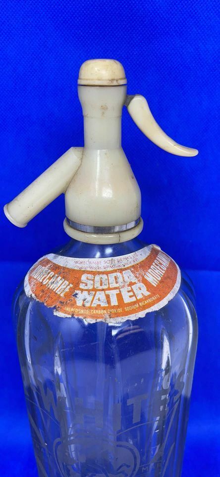 R Whites Mineral Water Soda Vintage Seltzer Bottle