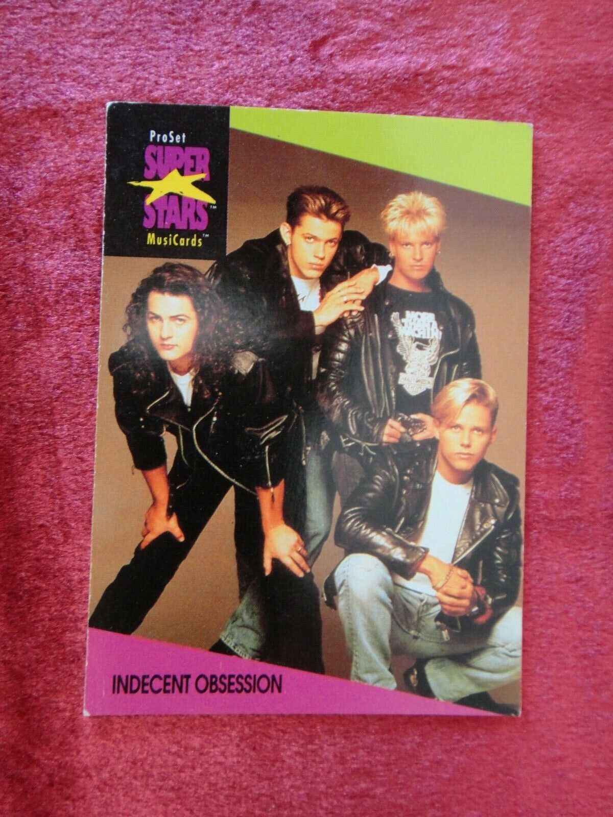 Indecent Obsession! Collector Type Baseball Card R&b & Hip Hop Memorabilia Rare