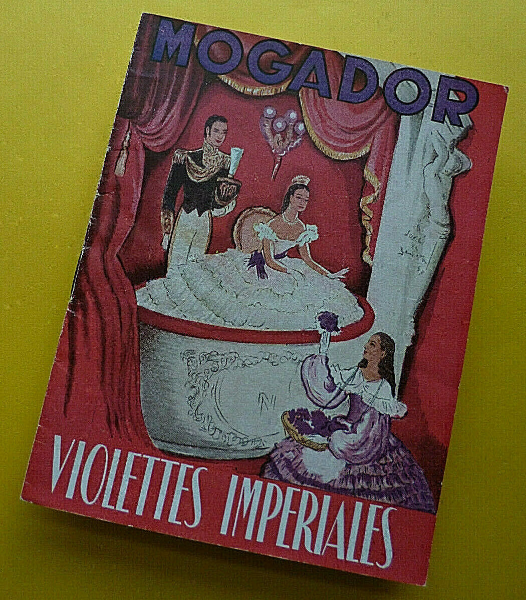 1948 Orig programme *Violettes Imperiales* Mogador Theatre, Paris, France