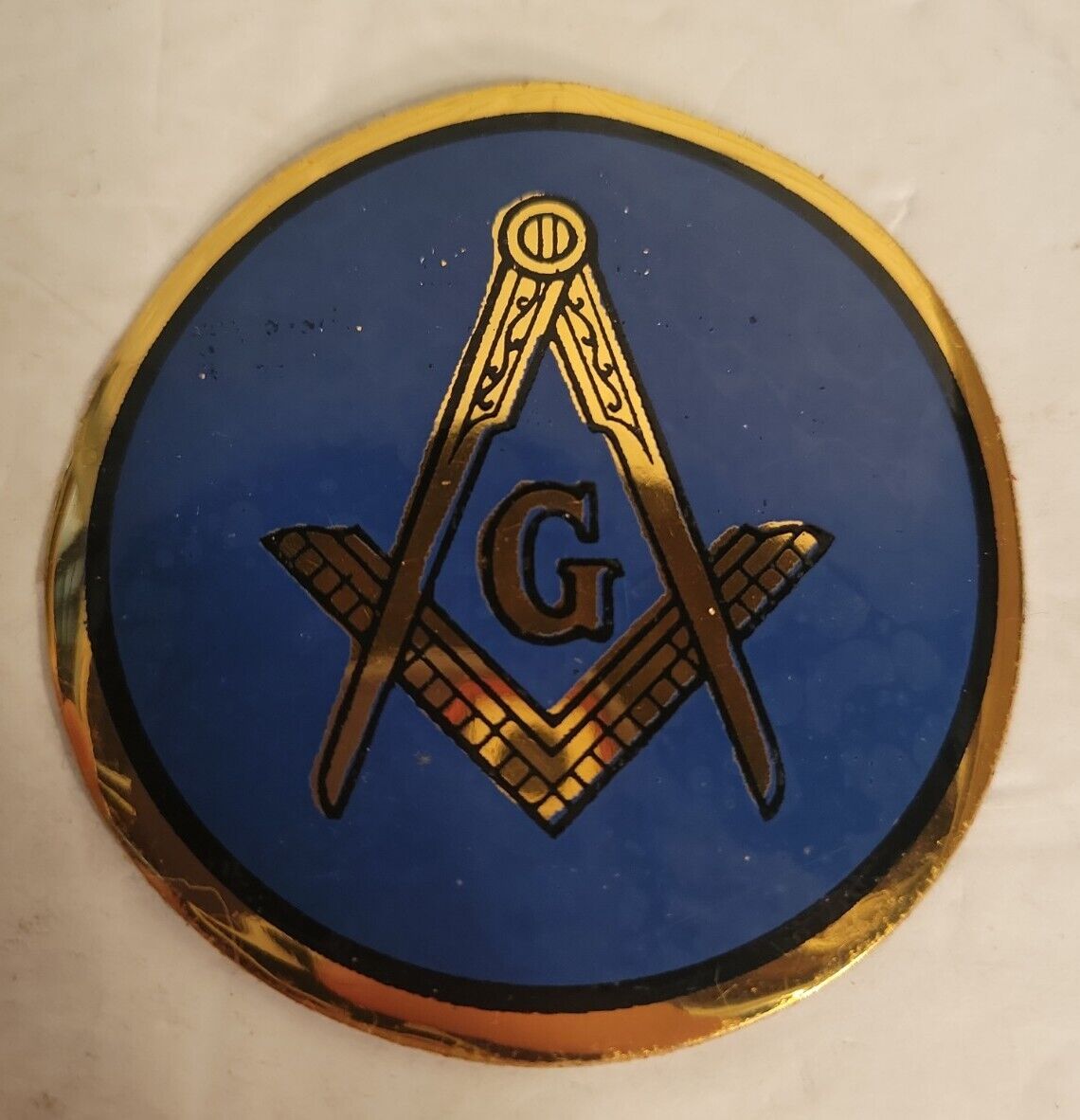 Vintage Masonic Temple Emblem Car Sticker Decal 3