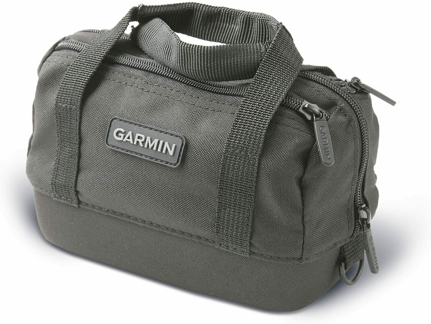 Garmin Carrying Black Bag With Straps And Three Zippers Hard Bottom
